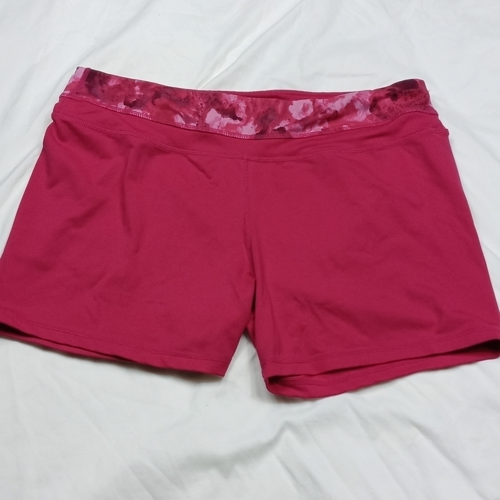 Tangerine womens athletic shorts